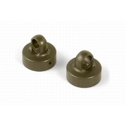 Alu Shock Cap Nut - Hard Coated (2)  