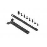 GRAPHITE CHASSIS BRACE UPPER DECK - SADDLE PACK (2)