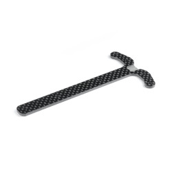 CARBON CHASSIS T-BRACE - REAR