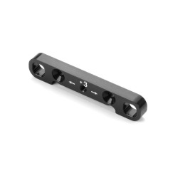 ALU LOWER SUSP. HOLDER FOR HS BULKHEAD - WIDE - FRONT-FRONT ALU LOWER SUSP. HOLDER FOR HS BULKHEAD - WIDE - FRONT-FRONT