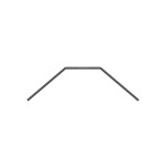 ANTI-ROLL BAR - SHORT - 1.6MM ANTI-ROLL BAR - SHORT - 1.6MM