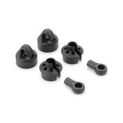COMP. SHOCK CAP, SPRING COLLAR & BALL JOINT - BIG BORE (2) COMP. SHOCK CAP, SPRING COLLAR & BALL JOINT - BIG BORE (2)