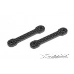 X10 GRAPHITE 2.5MM MOUNTING PLATE RISERS (2)