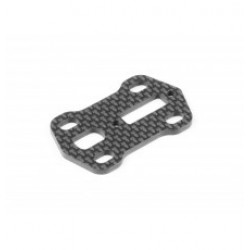 X1 23 GRAPHITE ARM MOUNT PLATE 2.5MM - NARROW TRACK-WIDTH