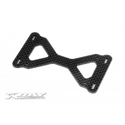 X10 GRAPHITE 2.5MM ARM MOUNT PLATE