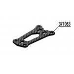 X1 16 ARM MOUNT PLATE - 2.5MM GRAPHITE