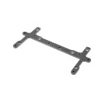 X1 24 GRAPHITE REAR BRACE 2.5MM X1 24 GRAPHITE REAR BRACE 2.5MM
