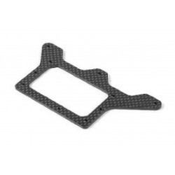X12 GRAPHITE 2.5MM REAR POD LOWER PLATE