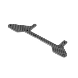 X1 CARBON REAR POD LOWER PLATE FOR 1-PIECE CHASSIS - FRONT X1 CARBON REAR POD LOWER PLATE FOR 1-PIECE CHASSIS - FRONT