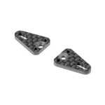 X1 CARBON PLATE FOR SIDE LINK WITH 2 PINS (2) X1 CARBON PLATE FOR SIDE LINK WITH 2 PINS (2)