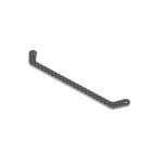 X12 GRAPHITE FRONT BRACE 2.2MM - LONG X12 GRAPHITE FRONT BRACE 2.2MM - LONG