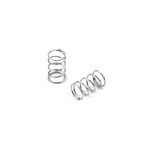 SPRING 4.25 COILS 3.6x7.5x0.35MM; C=0.7 - SILVER (SOFT) (2) SPRING 4.25 COILS 3.6x7.5x0.35MM; C=0.7 - SILVER (SOFT) (2)