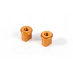 ALU ECCENTRIC BUSHING 0.0MM - ORANGE (2)