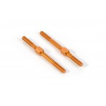 ALU ADJ. TURNBUCKLE M3x42 MM - SWISS 7075 T6 - ORANGE (2)