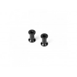 ALU REAR BRACE MOUNT 10.5MM - BLACK (2)