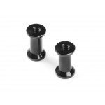 ALU REAR BRACE MOUNT 12MM - BLACK (2)