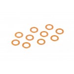 ALU SHIM 5.3x7.8x0.5MM - ORANGE (10)