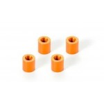 ALU STAND M3 6x6.4MM - ORANGE (4)