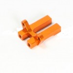 X116 ALU SERVO MOUNT - ORANGE