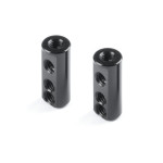 X12 ALU SERVO MOUNT - FIXED & FLOATING - BLACK (2) X12 ALU SERVO MOUNT - FIXED & FLOATING - BLACK (2)