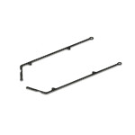 X10 CARBON SIDE BRACE FOR 1-PIECE CHASSIS (2) X10 CARBON SIDE BRACE FOR 1-PIECE CHASSIS (2)