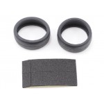 RUBBER TIRES + INSERTS, FRONT (50DEG)