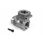 CRANKCASE WITH BEARINGS + CARBURETOR RETAINER