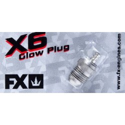 FX GLOW PLUG - X6 Turbo (Střední)