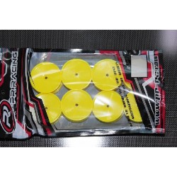 55x38mm 2WD+4WD Rear Wheels 12mm*8pcs(Yellow)For IFMAR-#1