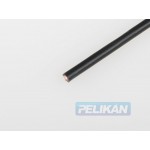 Kabel silikon 1.5mm2 1m (černý)