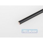 Kabel silikon 4.0mm2 1m (černý)