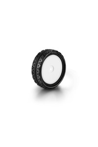 HUDY 1/10 OFF-ROAD PRE-GLUED TIRE 2WD FRONT CARPET - 101 (2)
