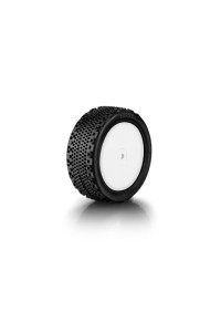 HUDY 1/10 OFF-ROAD PRE-GLUED TIRE 4WD FRONT CARPET - 101 (2)