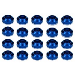 3X9mm Round Washer (Blue)x20pcs