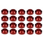 3X9mm Round Washer (Orange)x20pcs