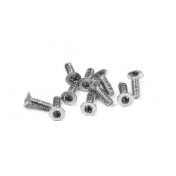 HEX SCREW SFH M2x6 - STAINLESS  (10)