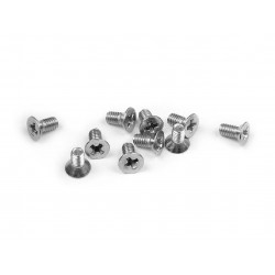 SCREW PHILLIPS FH M2.5x5 - STAINLESS  (10)