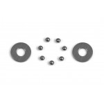 CARBIDE BALL-BEARING AXIAL 2.8x6.5x0.8