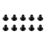 M2x0,4x3mm šroub s imbusouvou půlkulatou hlavou, 10ks.