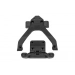 B6.4 FT uhlíková přední horní deska a držák kulového čepu, šikmá B6.4 FT uhlíková přední horní deska a držák kulového čepu, šikmá