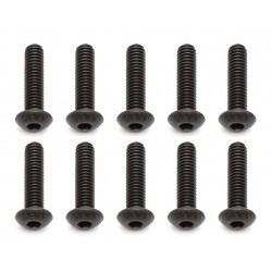 M4x16mm šroub s imbusouvou půlkulatou hlavou, 10ks.
