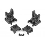 FT B74.2 přední plastová klec diferenciálu, 0 a 2°, carbon verze