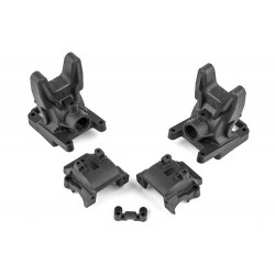 FT B74.2 přední plastová klec diferenciálu, 0 a 2°, carbon verze