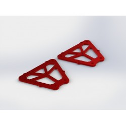 Suspension Brace Aluminum Red (2)