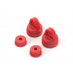 Shock Cap Set (Red, 4Pcs)