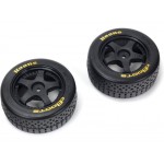 Arrma kolo s pneu dBoots Hoons 35/085 2,4 zlatá (2)