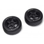 Arrma kolo s pneu dBoots Hoons 35/085 2,4 stříbrná (2)