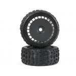 Arrma kolo s pneu dBoots Katar T Belted 6S, černé (2)