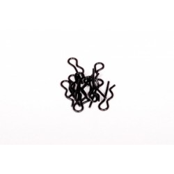 6mm sponky karoserie (černé, 10ks.)