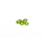 SPACER 3X6MM GREEN (6)